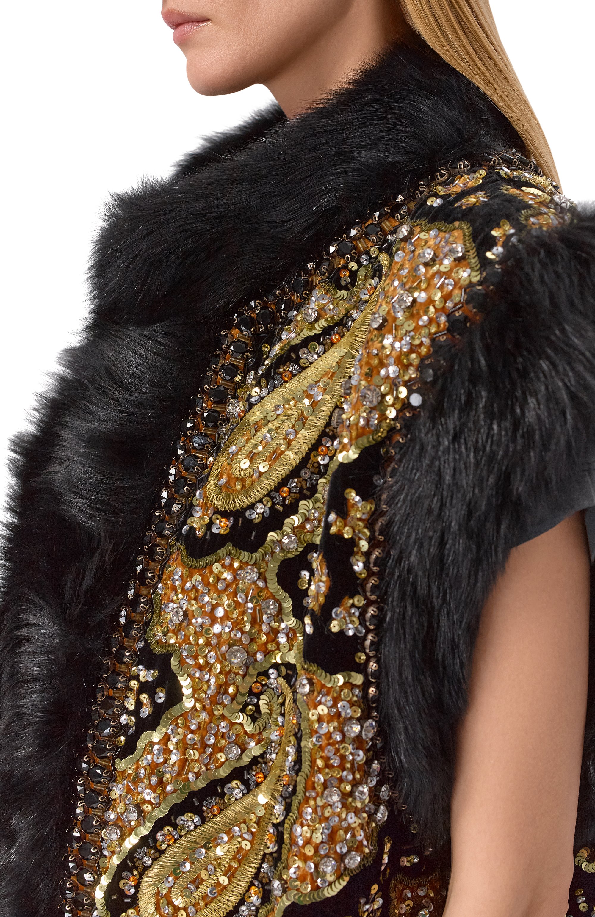 Жилет с подкладкой из овчины VALENTINO, арт. 8B3NL00G/9VE, фото 5