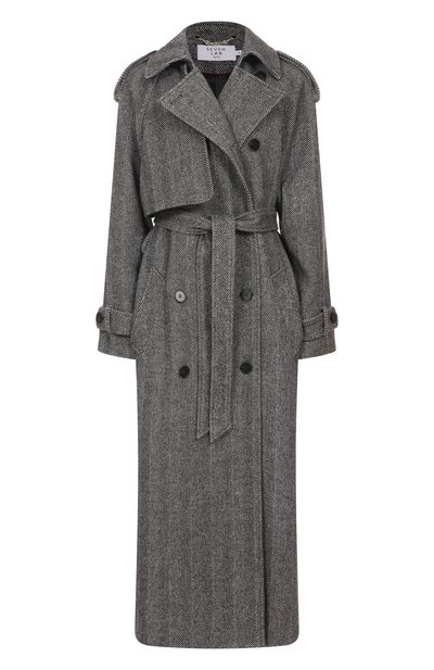 Женское шерстяное пальто SEVEN LAB, арт. 225-S-W-00-2M-081