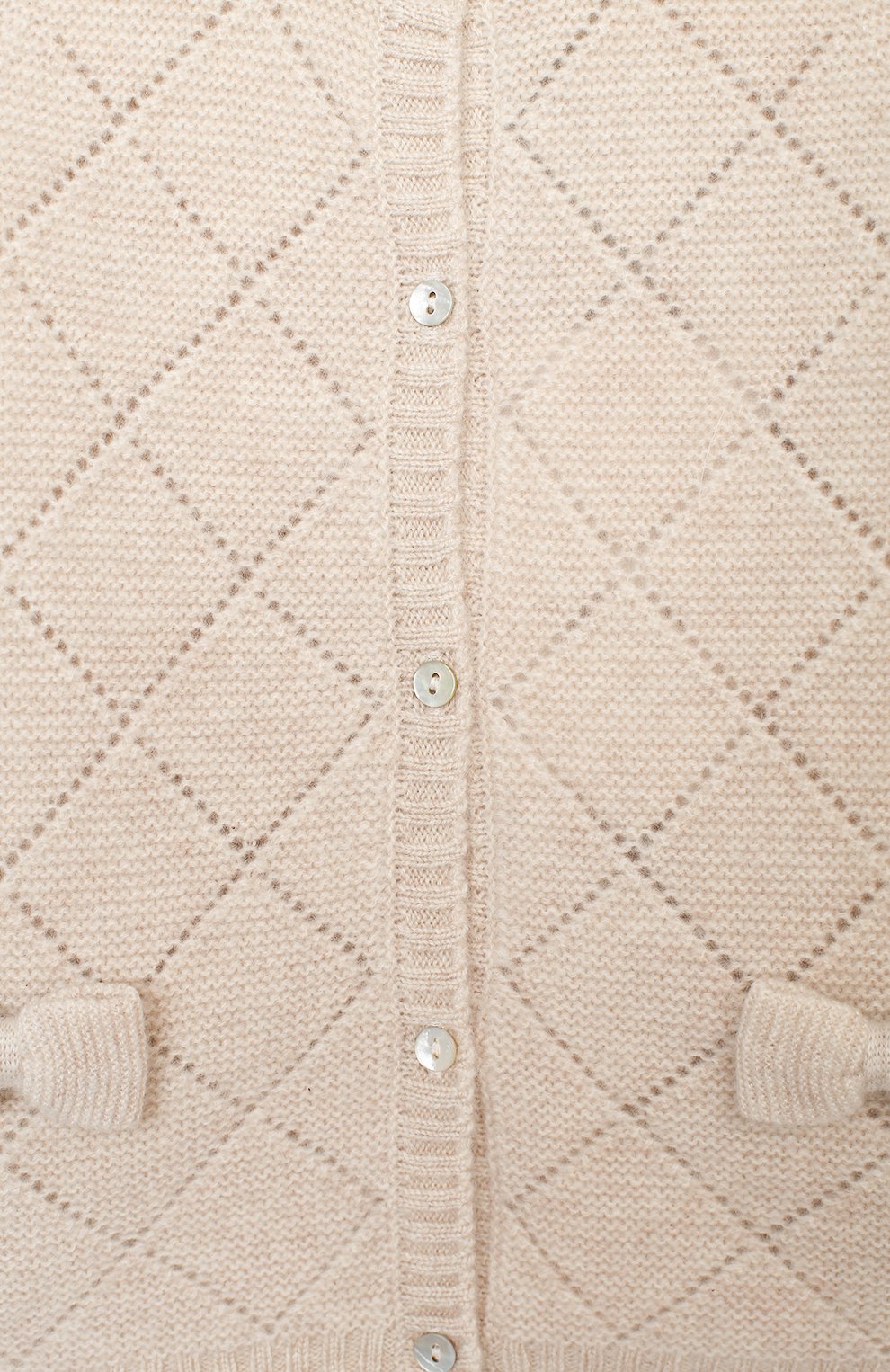 Кашемировый кардиган OSCAR ET VALENTINE бежевого цвета по цене 27000 руб., арт. CAR03M, фото 3 Кашемировый кардиган OSCAR ET VALENTINE, арт. CAR03M, фото 3