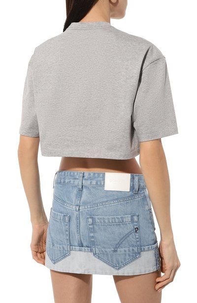 Хлопковая футболка VERSACE, арт. 1014275/1A10145, фото 4