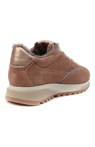 Замшевые кроссовки SANTONI, арт. WBFW60582PAVPFTHP45, фото 4