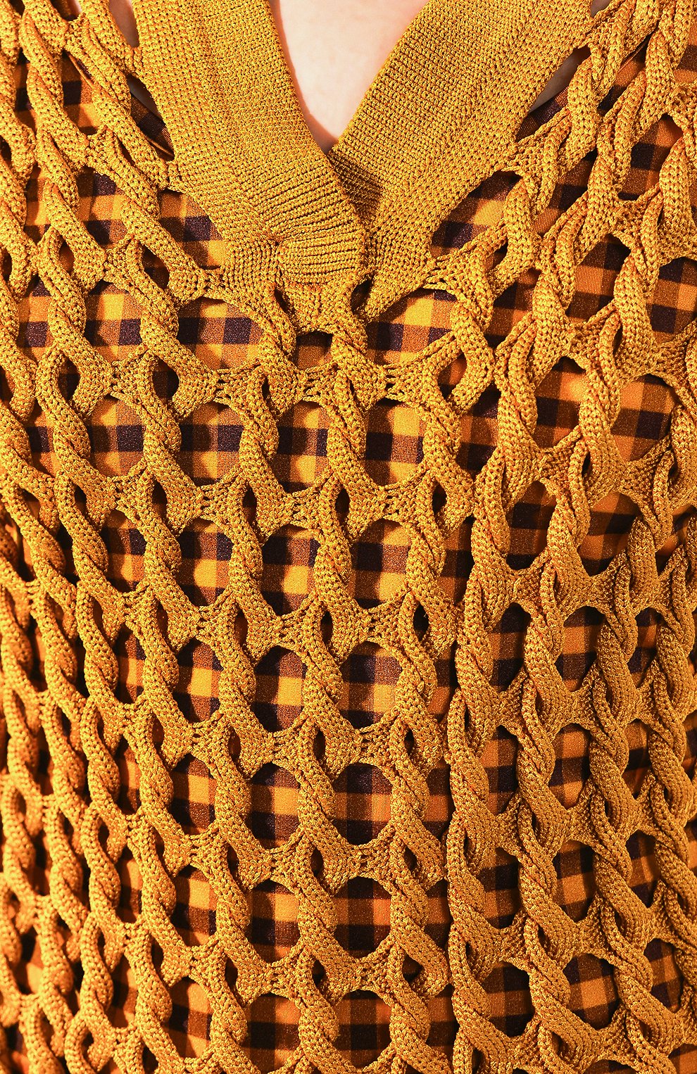 Поло из вискозы FENDI, арт. FZX512 ABWL, фото 5