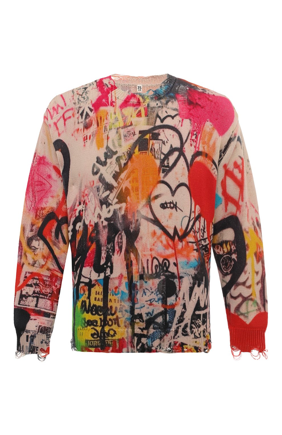 Хлопковый свитер R13, арт. R13MY199-Y168A, фото 1