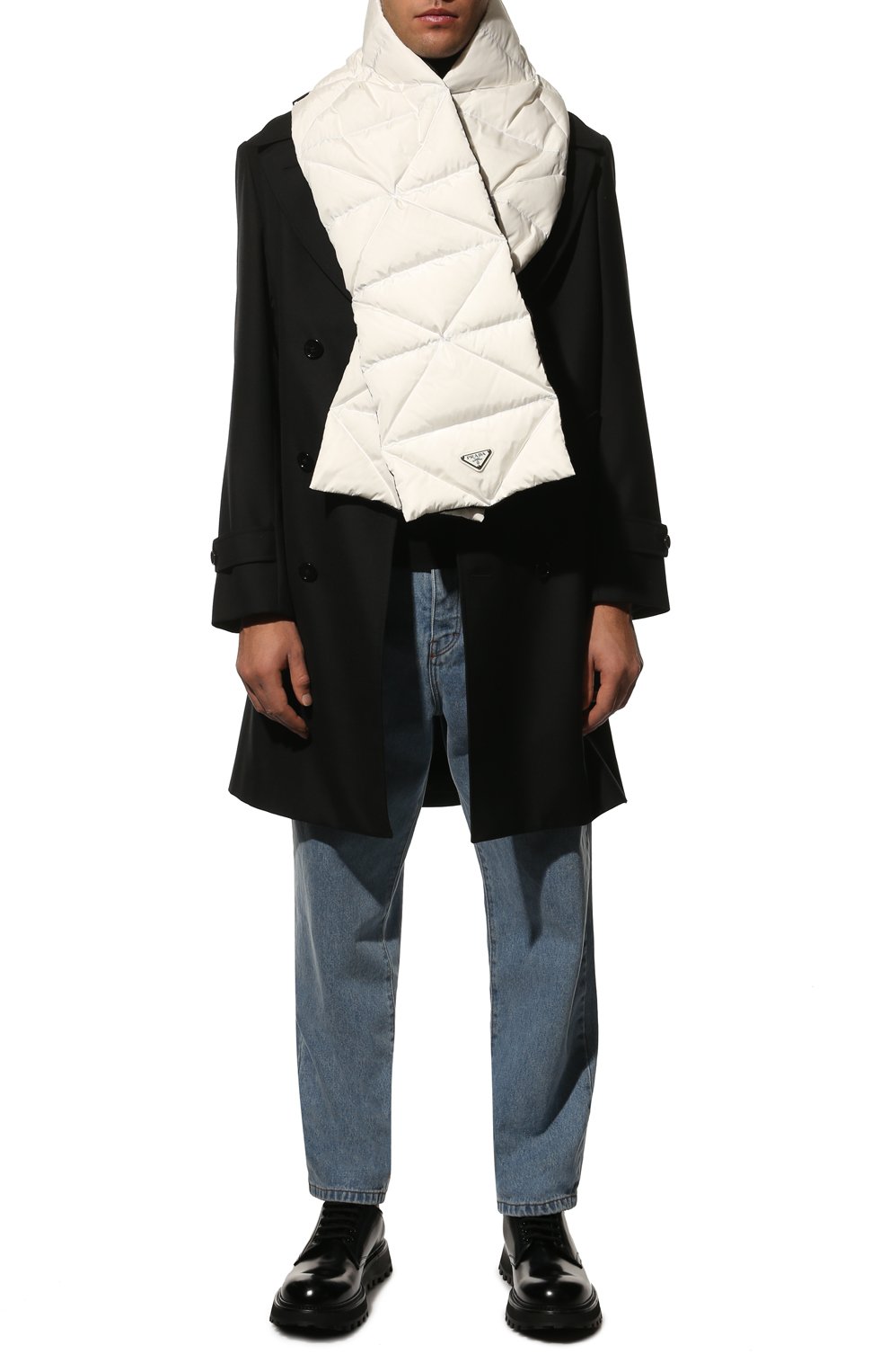 Двусторонний шарф PRADA, арт. 2FS028-IYK-F0G3Z, фото 4