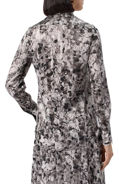 Атласная блузка KITON, арт. D48407, фото 4