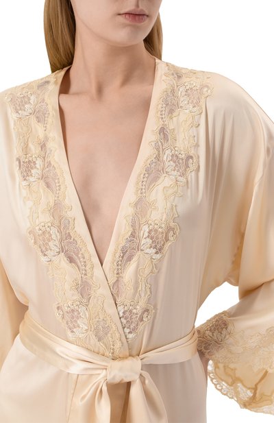 Шелковый халат C.ALLA, арт. 333/L0NG, фото 5