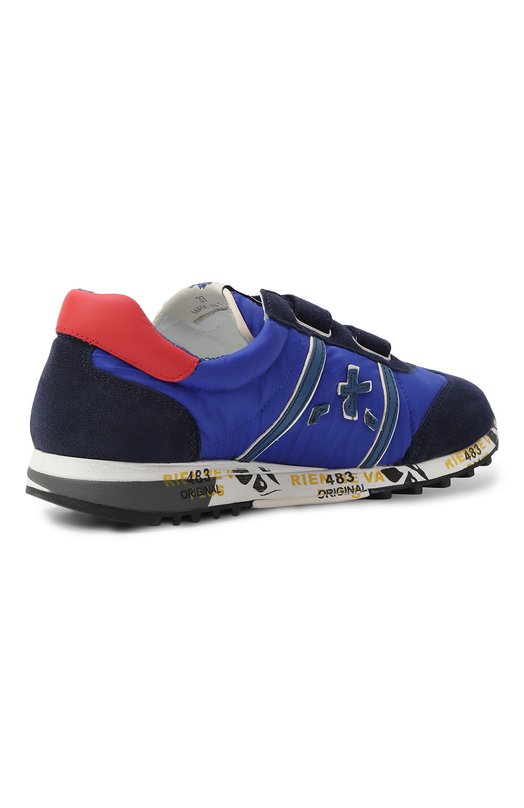 Комбинированные кроссовки Lucy Premiata will be Синий, фото 3