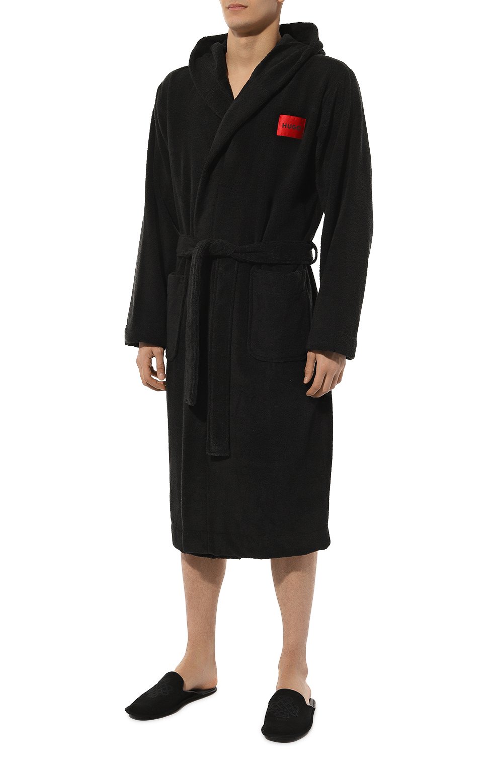 Хлопковый халат HUGO, арт. 50503029, фото 2