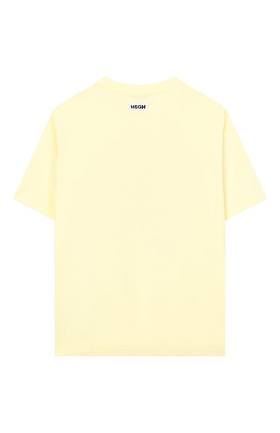 Хлопковая футболка MSGM KIDS, арт. S6MSJGTH015, фото 2