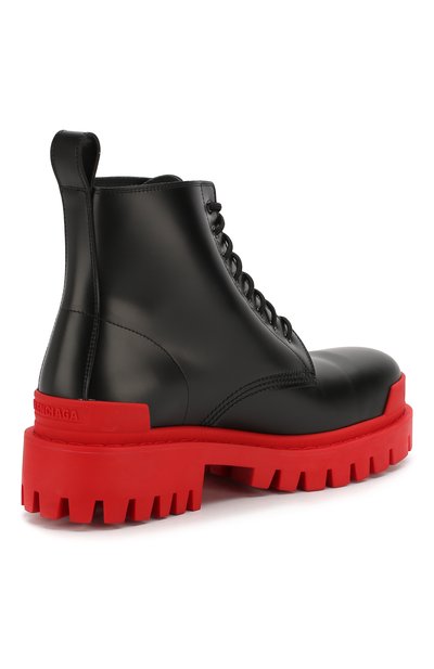 Кожаные ботинки strike BALENCIAGA, арт. 589338/WA967, фото 4