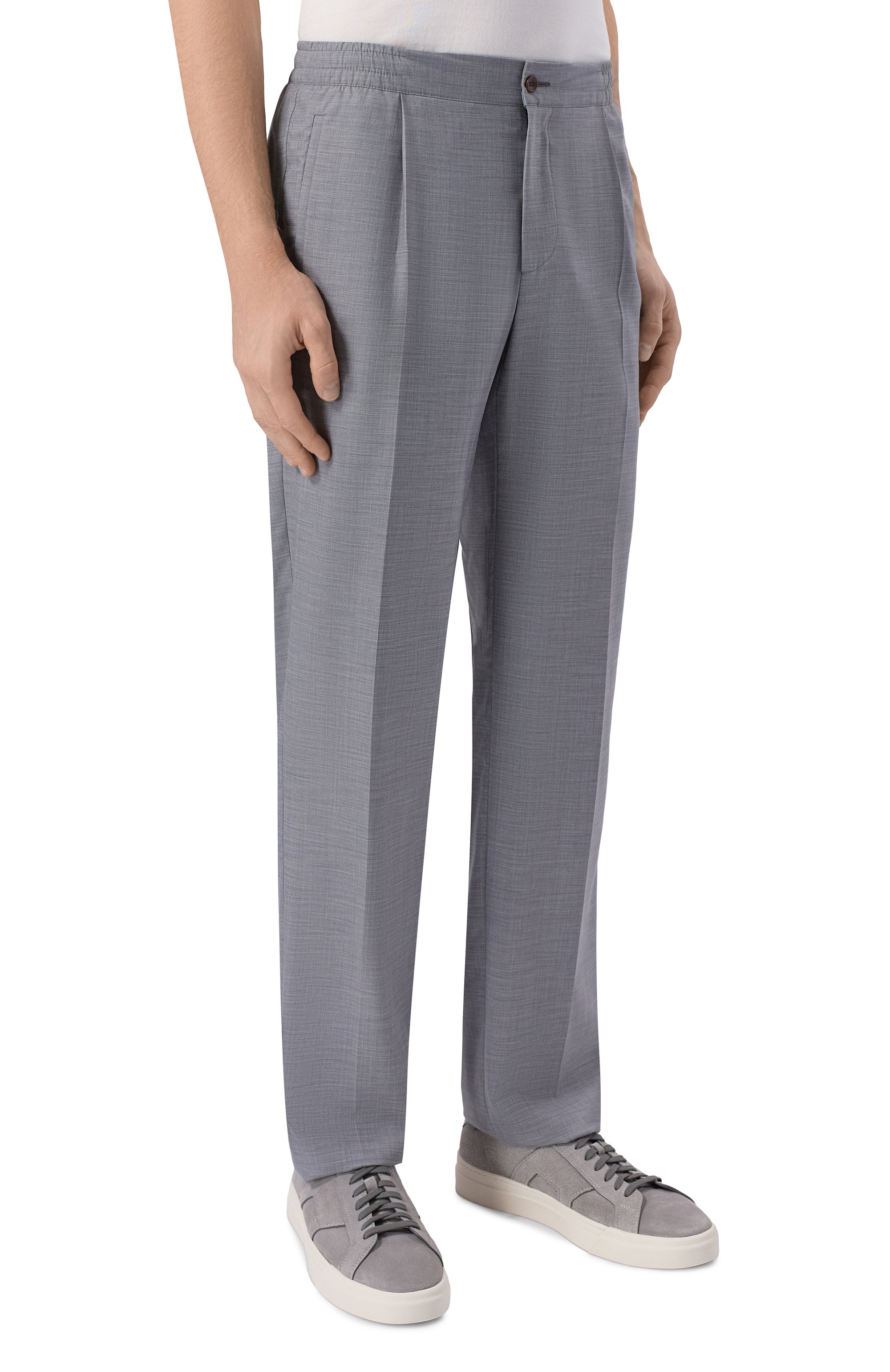 Костюм из шерсти и шелка KITON, арт. UA81K0669G, фото 4