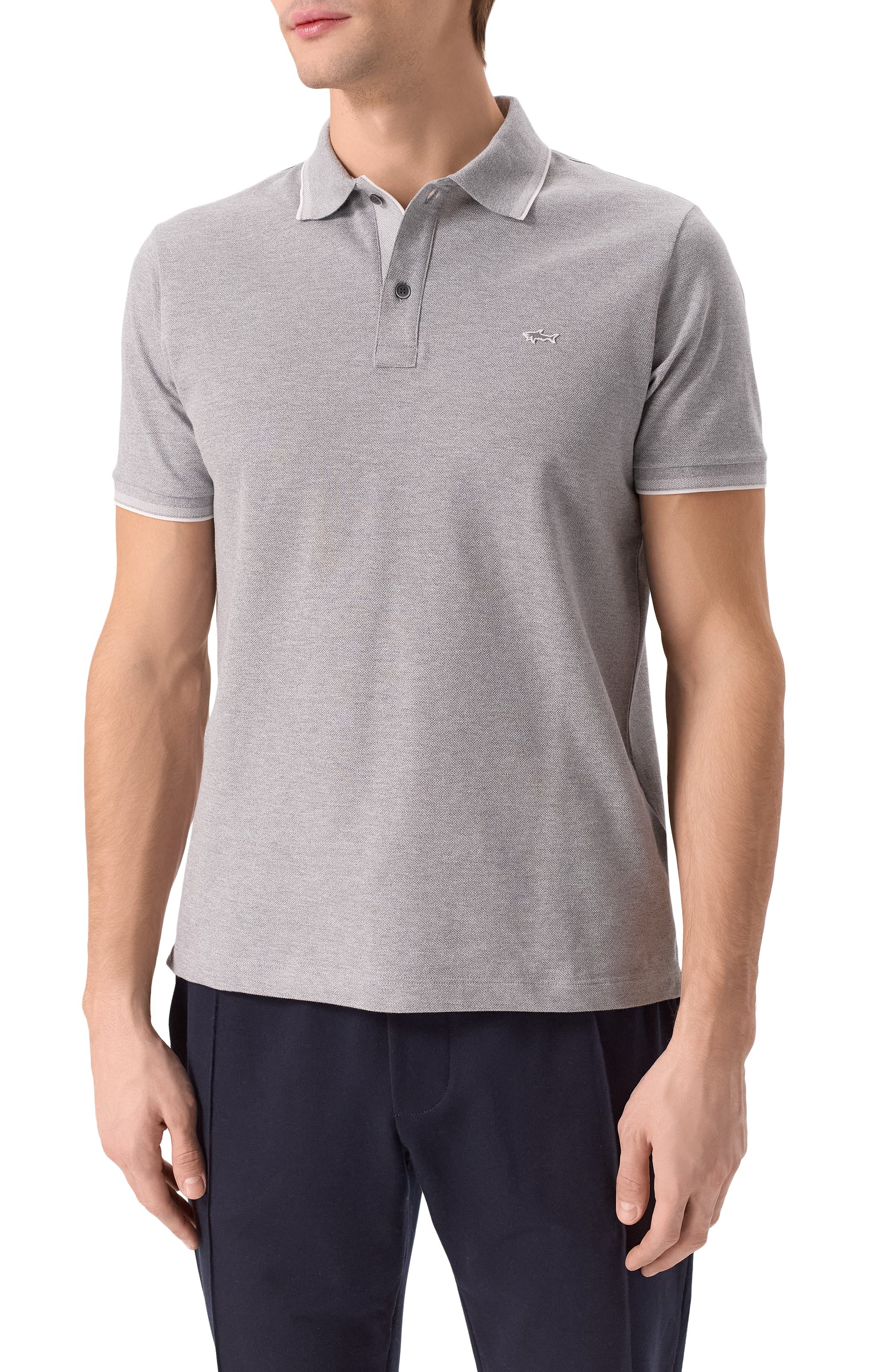 Хлопковое поло PAUL&SHARK, арт. 25411205, фото 3