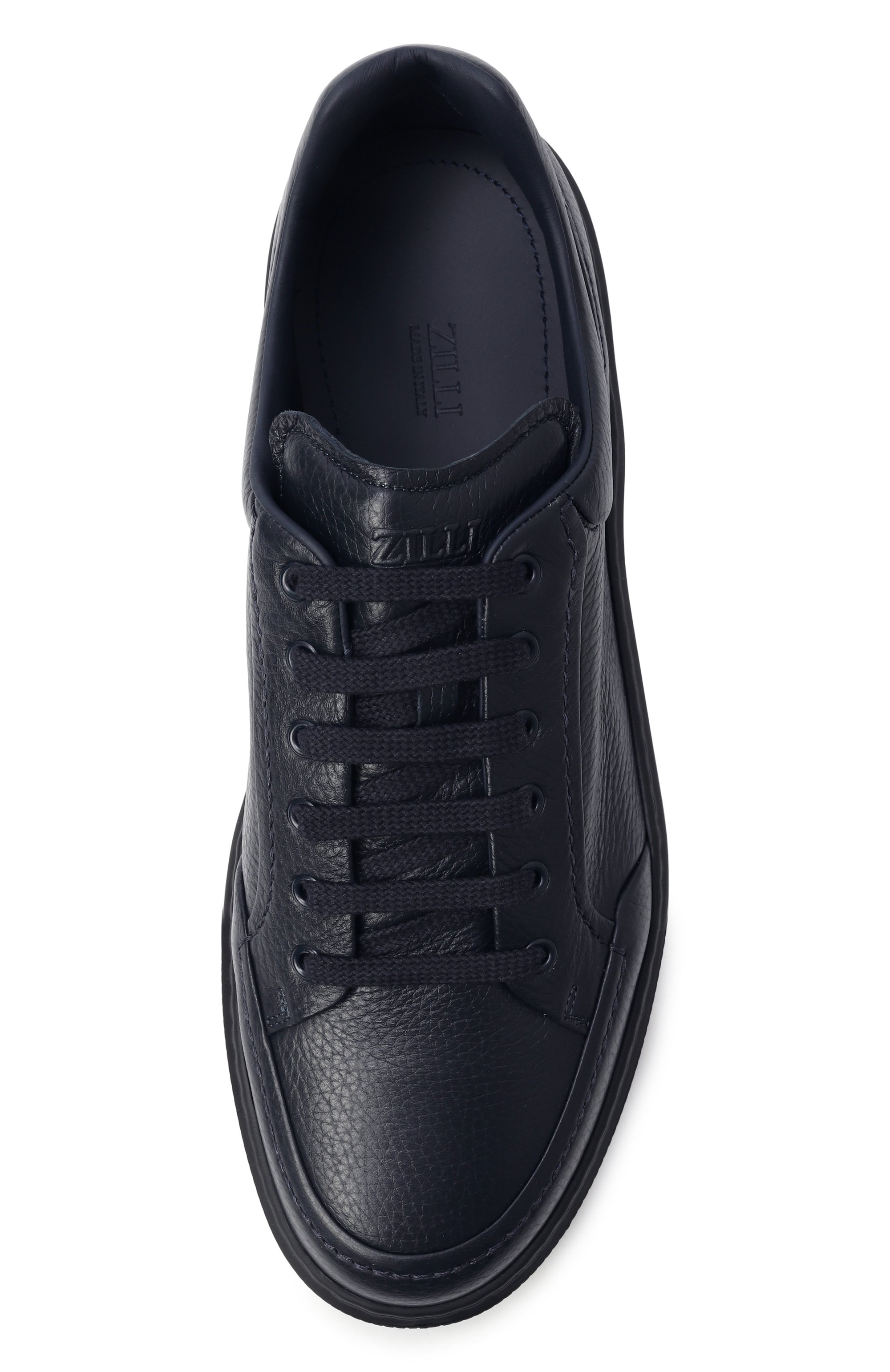 Кожаные кеды ZILLI, арт. H0255AM1945VZBA02, фото 6