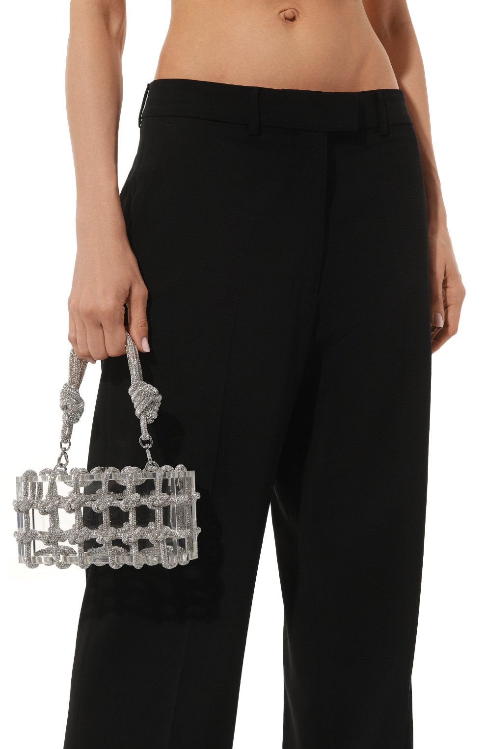 Сумка bess CULT GAIA серебряного цвета по цене 63500 руб., арт. SH1815AC, фото 2 Сумка bess CULT GAIA, арт. SH1815AC, фото 2