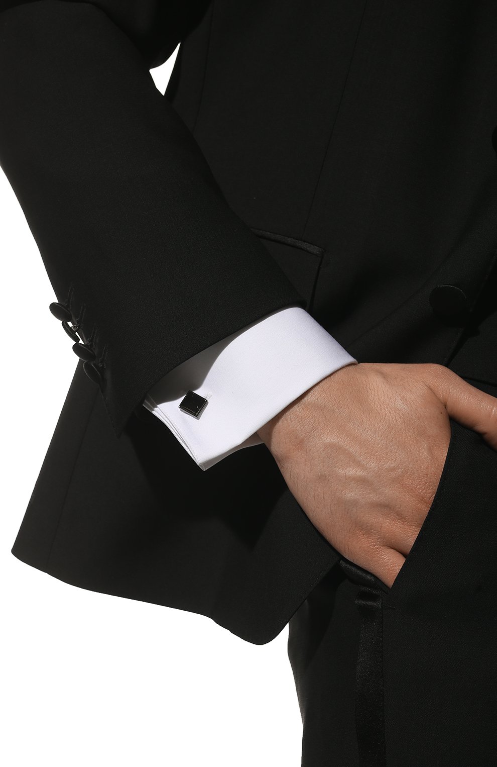 Запонки HUGO черного цвета по цене 5385 руб., арт. 50316088, фото 2 Запонки HUGO, арт. 50316088, фото 2