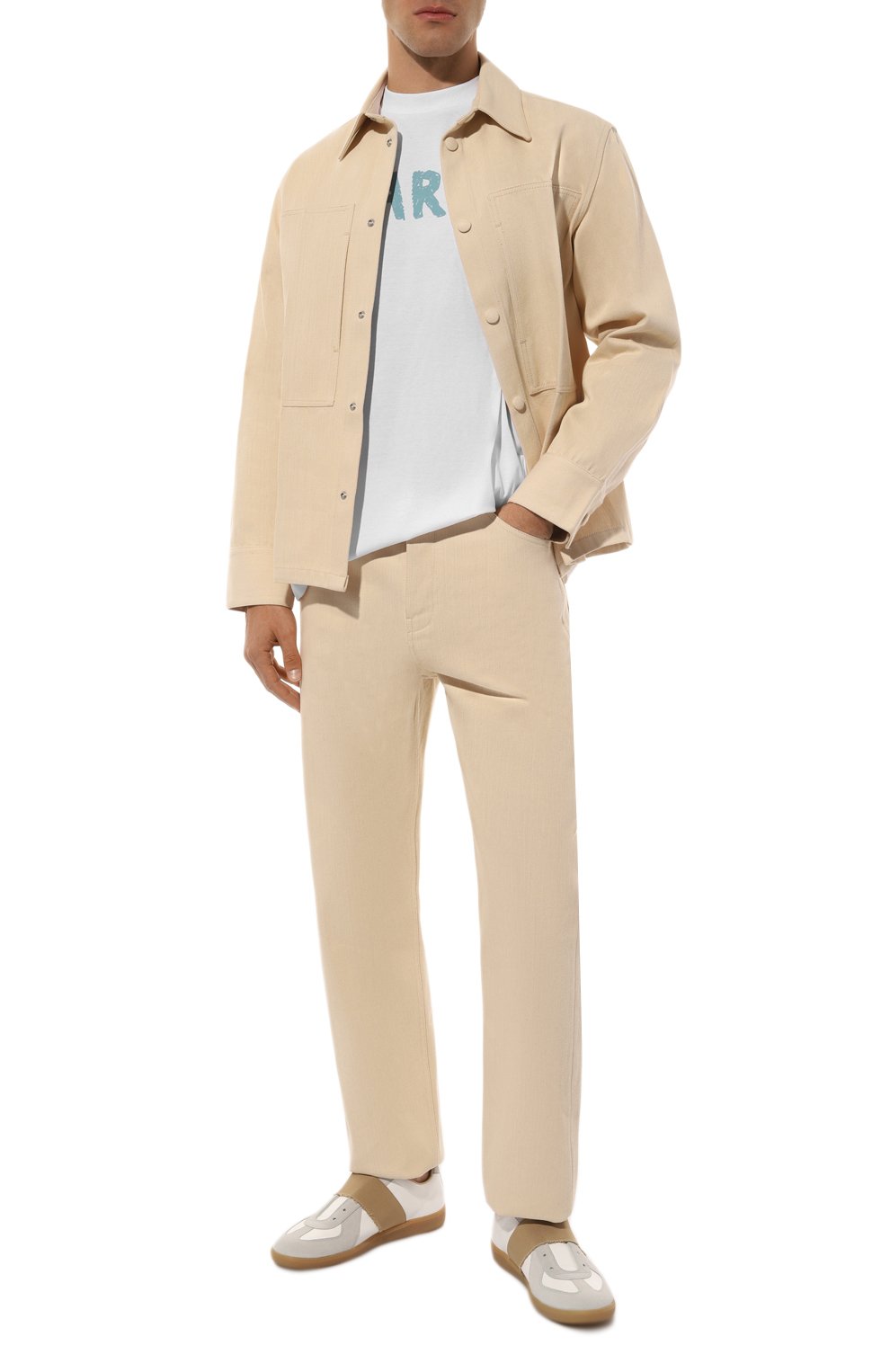 Хлопковая футболка MARNI, арт. HUMU0223EP/USCX24, фото 2