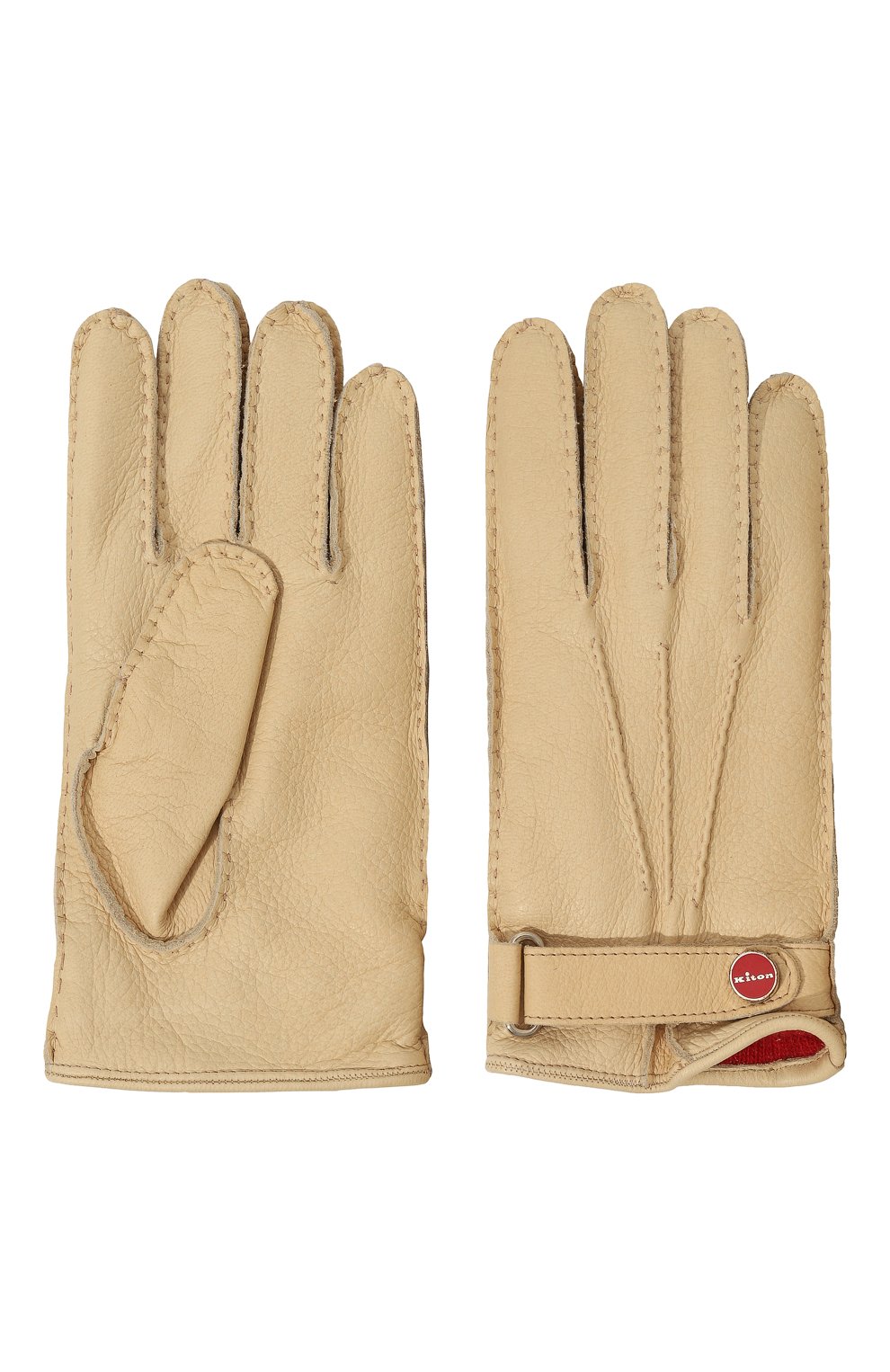 Кожаные перчатки KITON, арт. UGU023K0257F01, фото 2