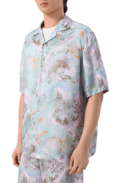 Рубашка из вискозы OFF-WHITE, арт. 0MGG01FS26FAB00B, фото 3