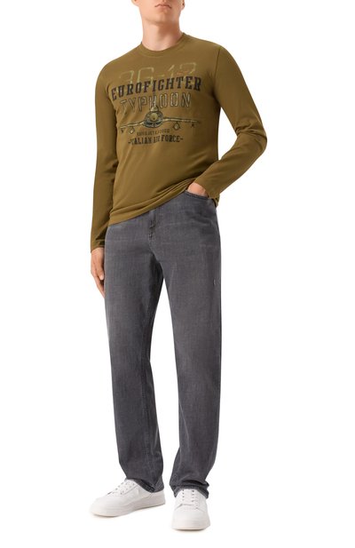 Хлопковый лонгслив AERONAUTICA MILITARE, арт. TS2477UJ00641, фото 2