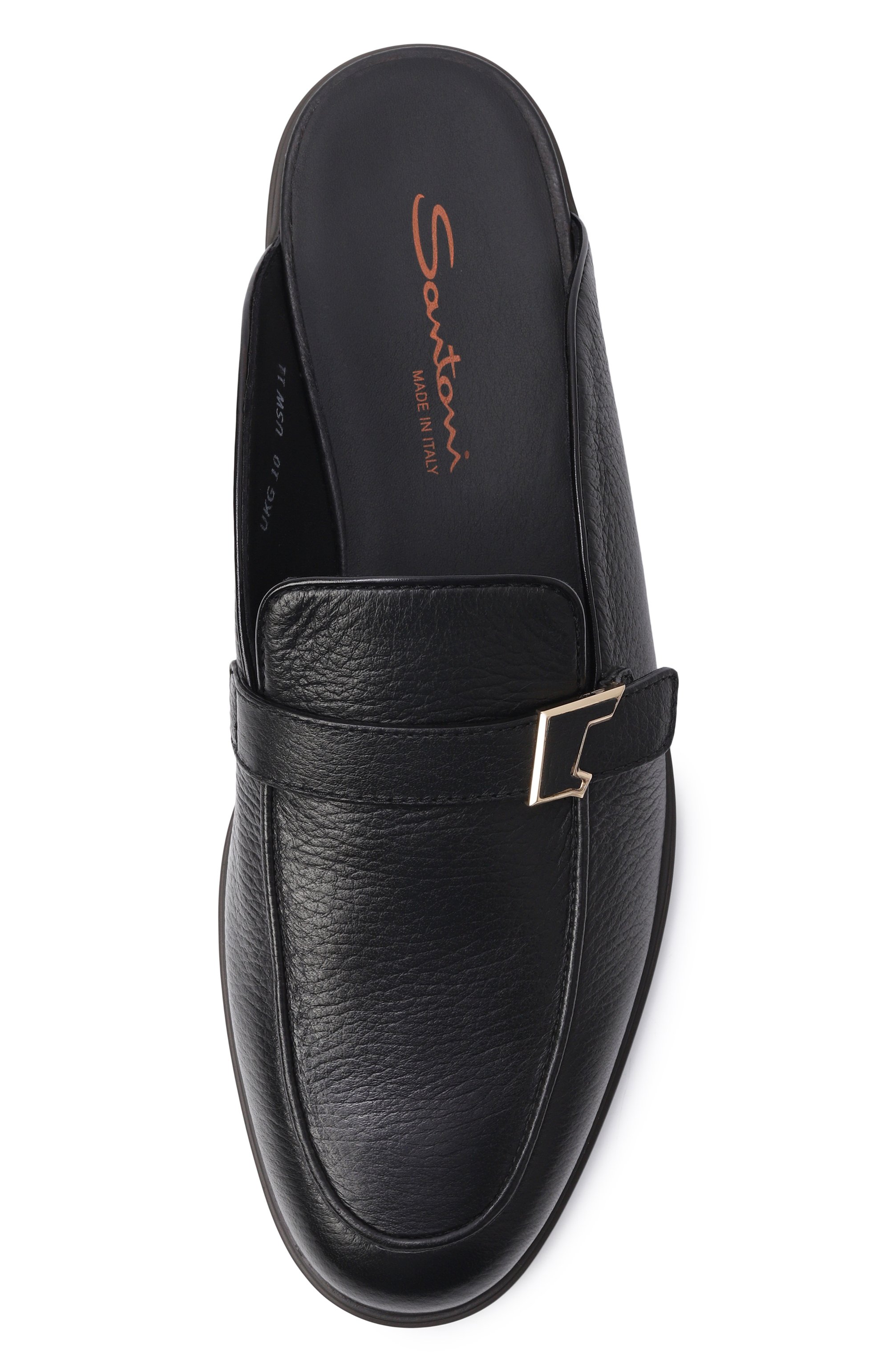 Кожаные сабо malibu SANTONI, арт. MGAG19007SM0MEPR, фото 5