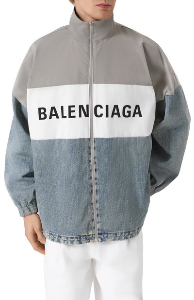 Комбинированная куртка BALENCIAGA, арт. 822843/TRW65, фото 3