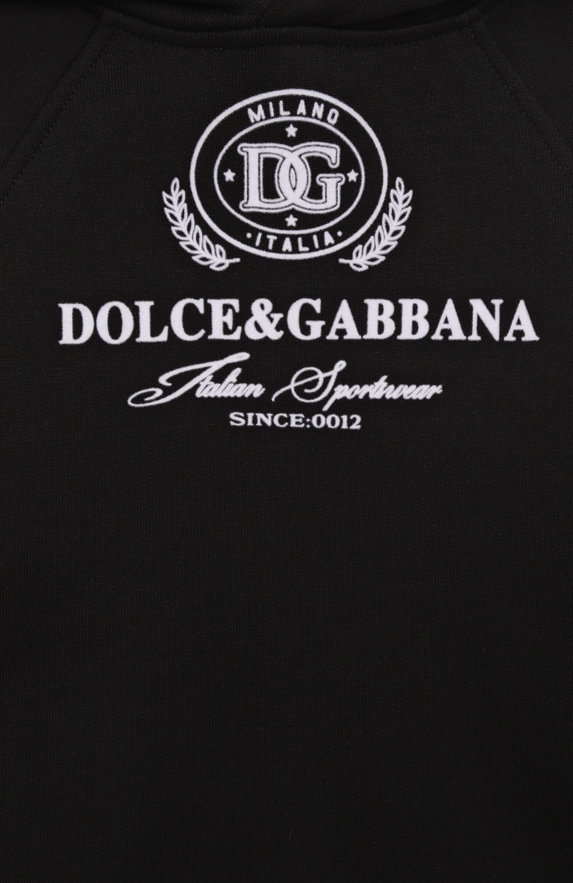 Хлопковое худи DOLCE & GABBANA, арт. L4JWKZ/G7N40/2-6, фото 3