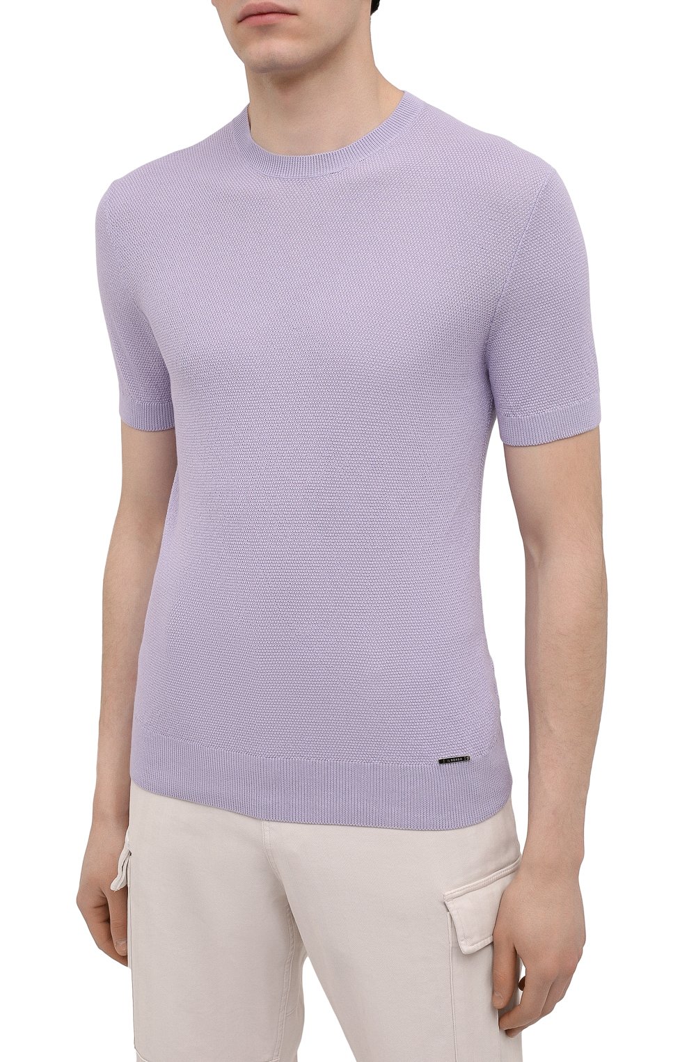 Джемпер из хлопка и шелка IL BORGO CASHMERE, арт. 55-821G0, фото 3