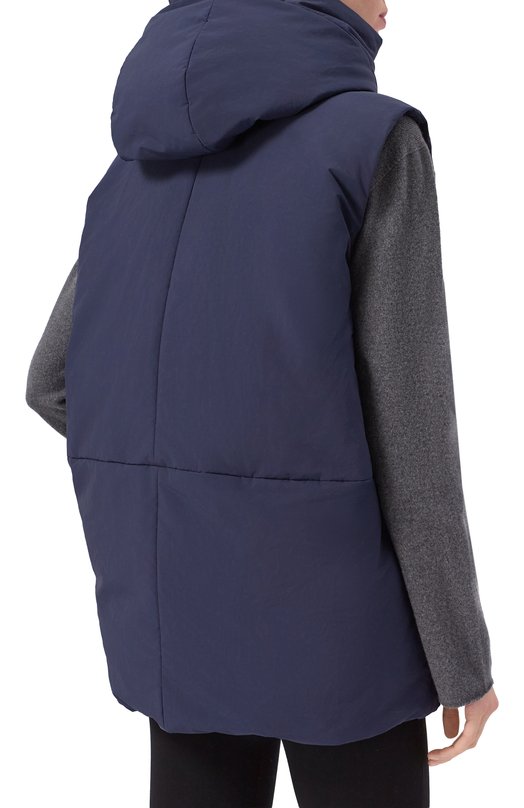 Пуховый жилет Jil Sander J40AF0012-J70008 Синий  J40AF0012-J70008 Фото 4
