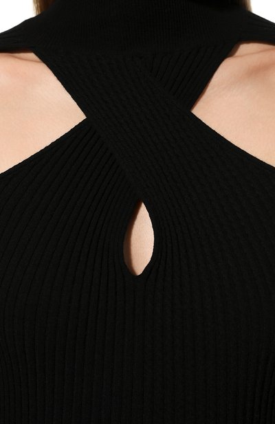 Водолазка из вискозы MSGM, арт. 3341MDM138 227768, фото 5