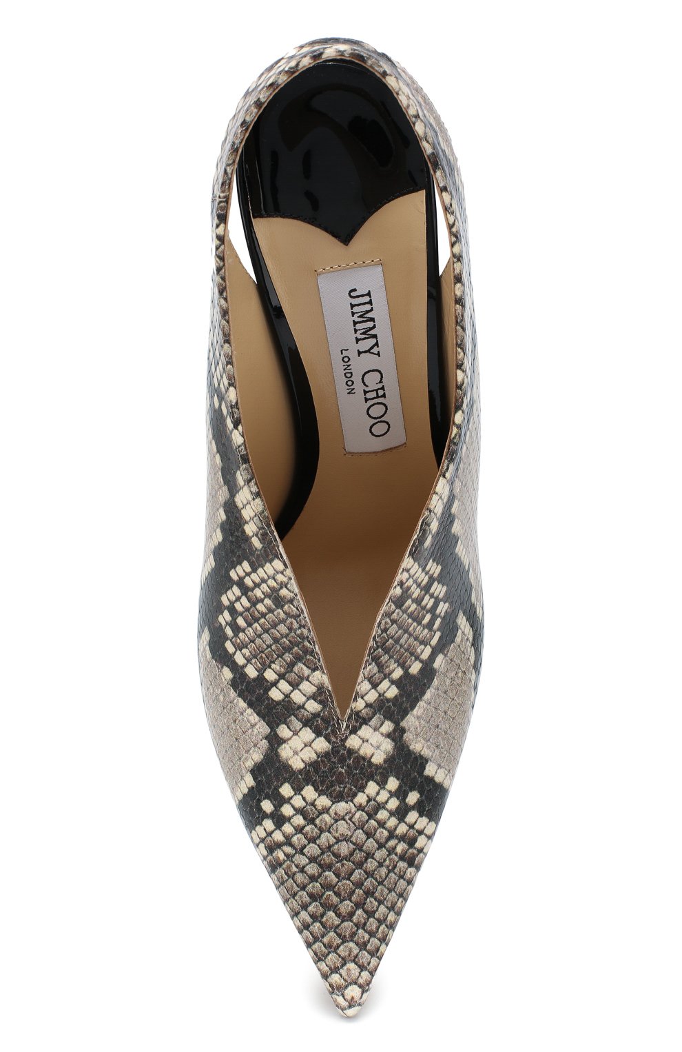 Кожаные туфли saise 85 JIMMY CHOO, арт. SAISE 85/NKE, фото 5