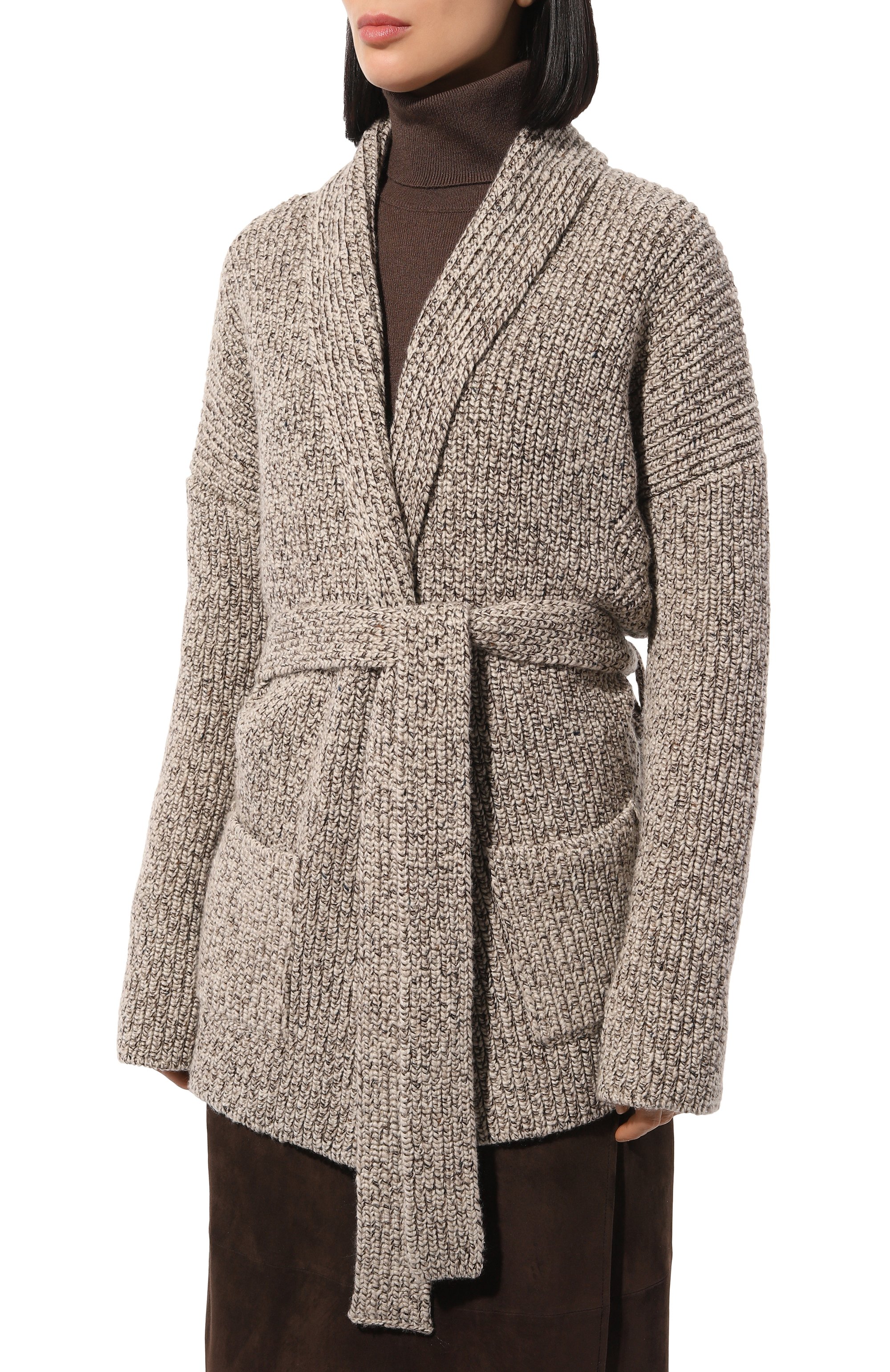 Кашемировый кардиган KITON, арт. D58750AF527, фото 3