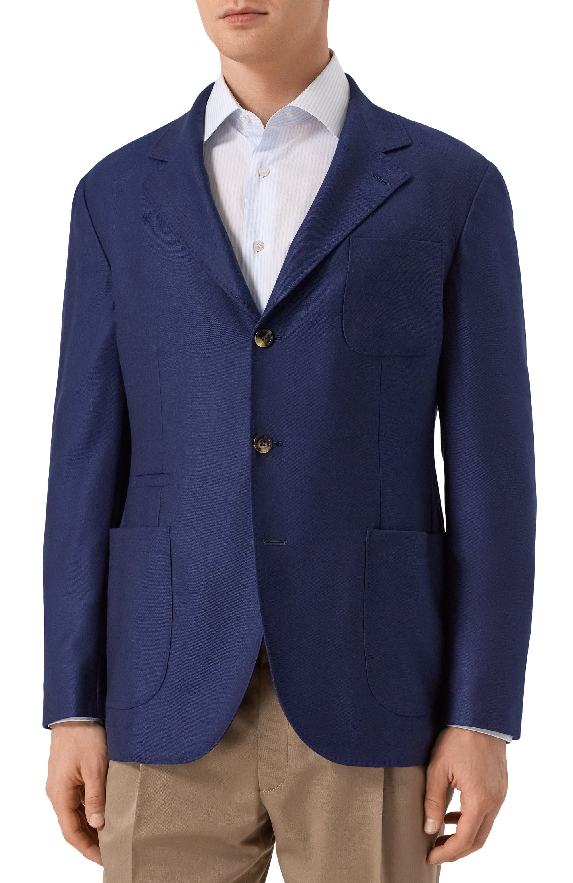 Кашемировый пиджак BRUNELLO CUCINELLI, арт. MR4927BND, фото 4