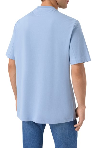 Хлопковая футболка BRUNELLO CUCINELLI, арт. M0B131308, фото 4