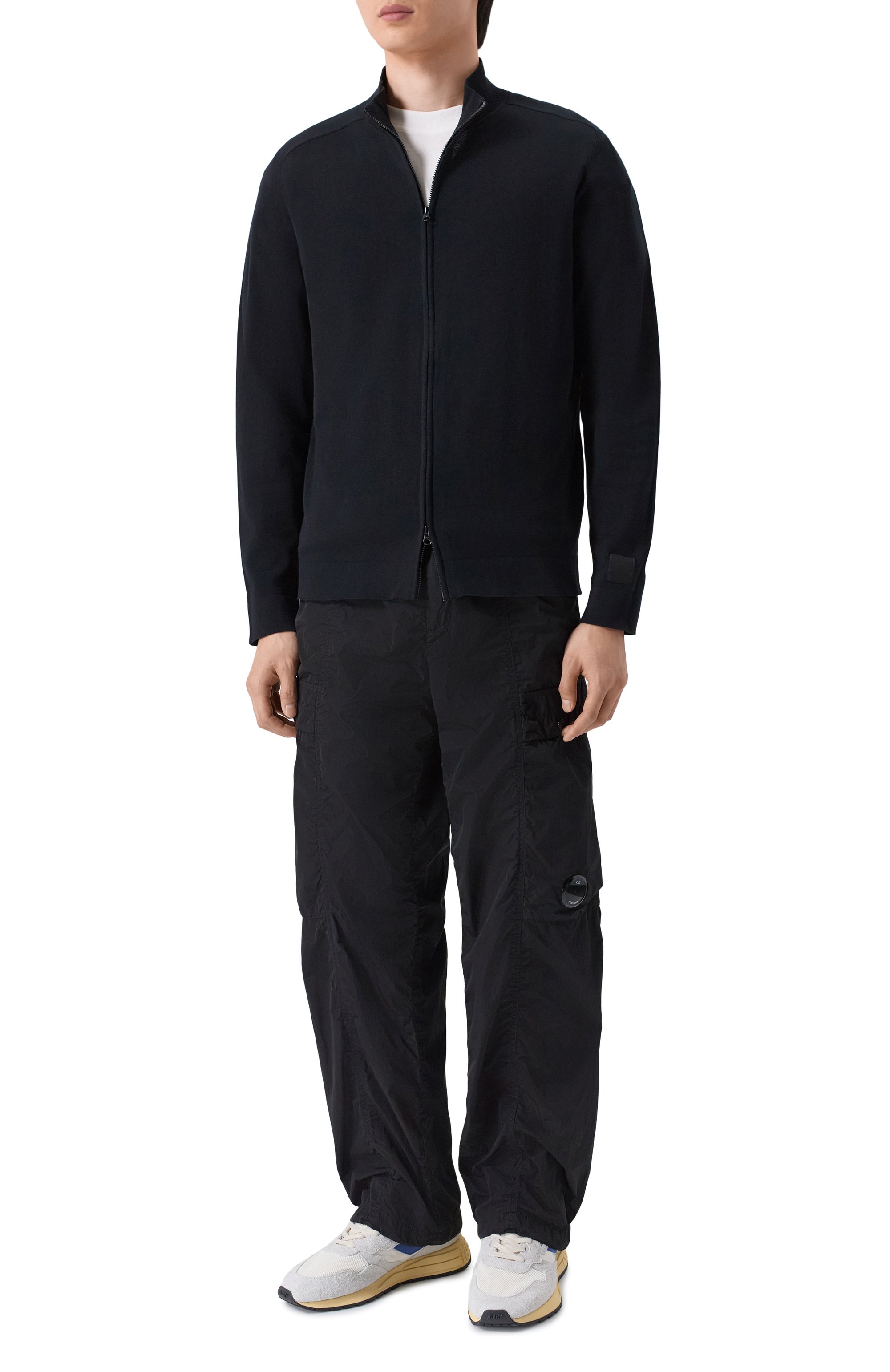 Хлопковый кардиган C.P. COMPANY, арт. 20CLKN065A/110578A, фото 2