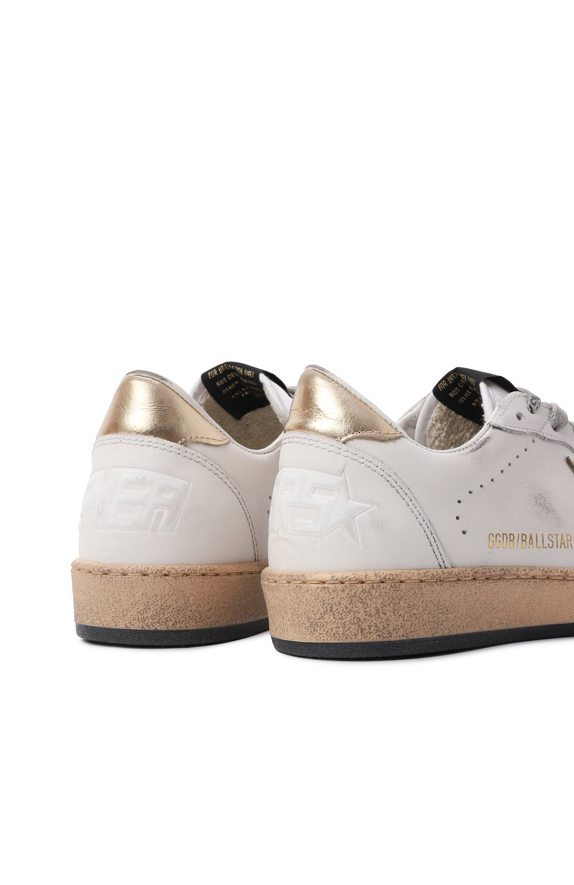 Кожаные кеды ball star GOLDEN GOOSE DELUXE BRAND, арт. GWF00117.F007275, фото 7