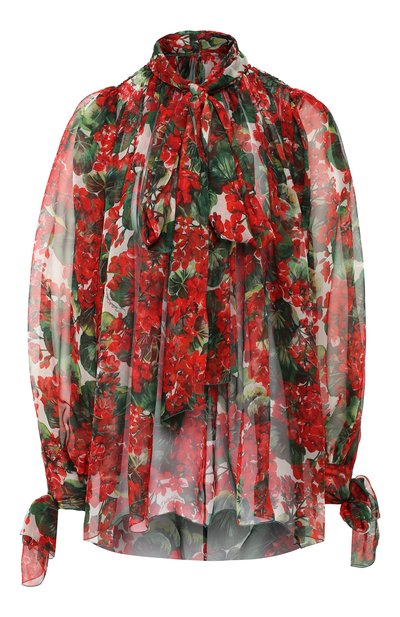 Женская шелковая блузка DOLCE & GABBANA, арт. F71Y6T/HS1ZV