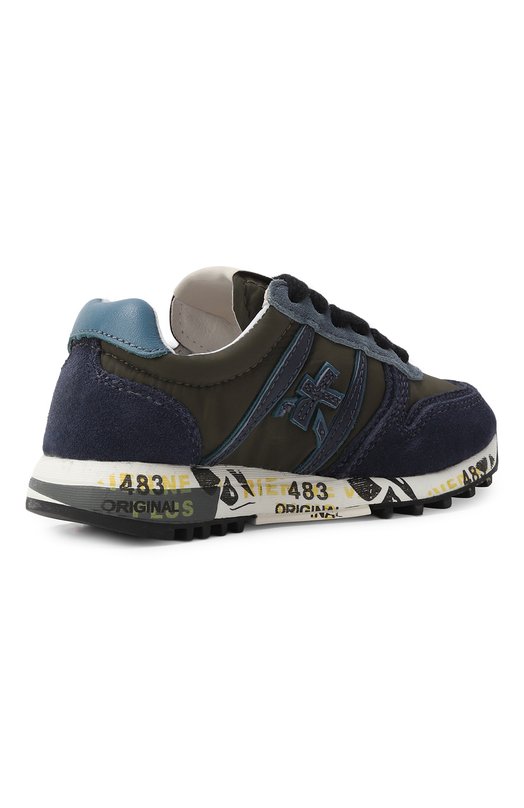 Комбинированные кроссовки Sky Premiata will be Хаки, фото 3