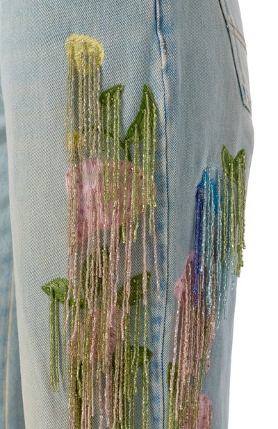 Джинсы BLUMARINE голубого цвета по цене 148000 руб., арт. 4J176A, фото 5 Джинсы BLUMARINE, арт. 4J176A, фото 5