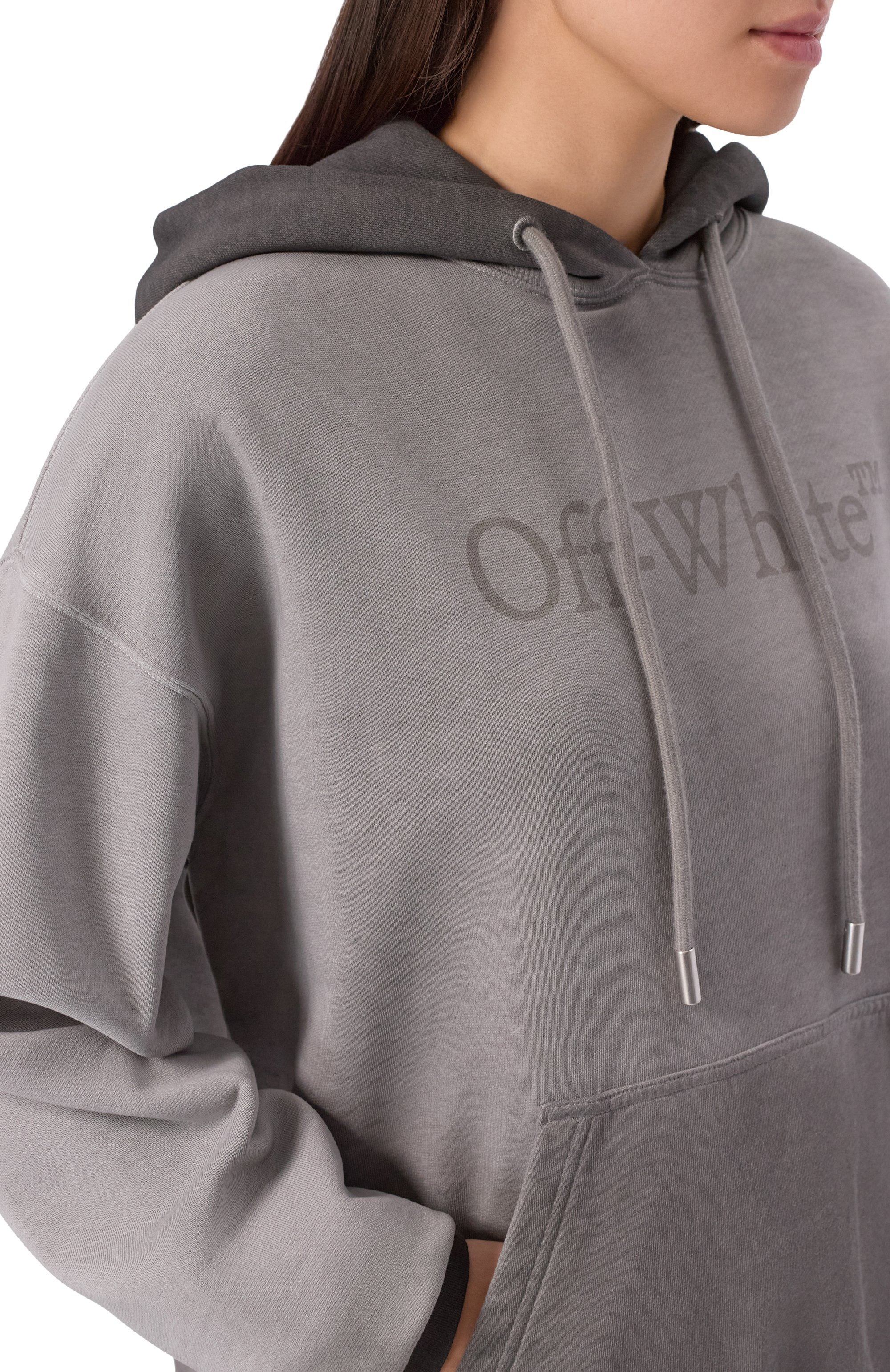 Хлопковое худи OFF-WHITE, арт. 0WBB06DF25FLE001, фото 5