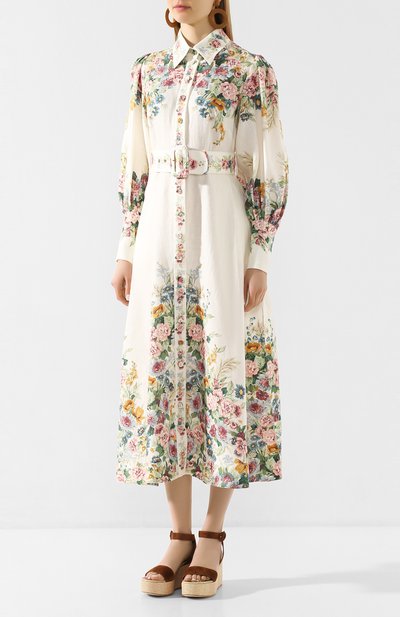 Льняное платье ZIMMERMANN, арт. 8181DWAV, фото 3