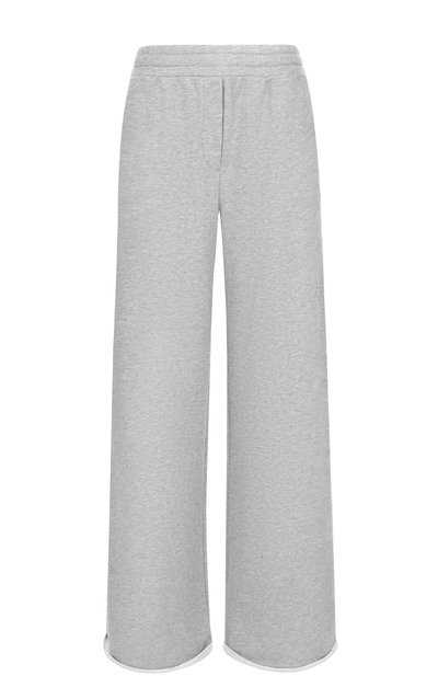 Женские расклешенный хлопковые брюки ALEXANDERWANG.T, арт. 4C274003A4