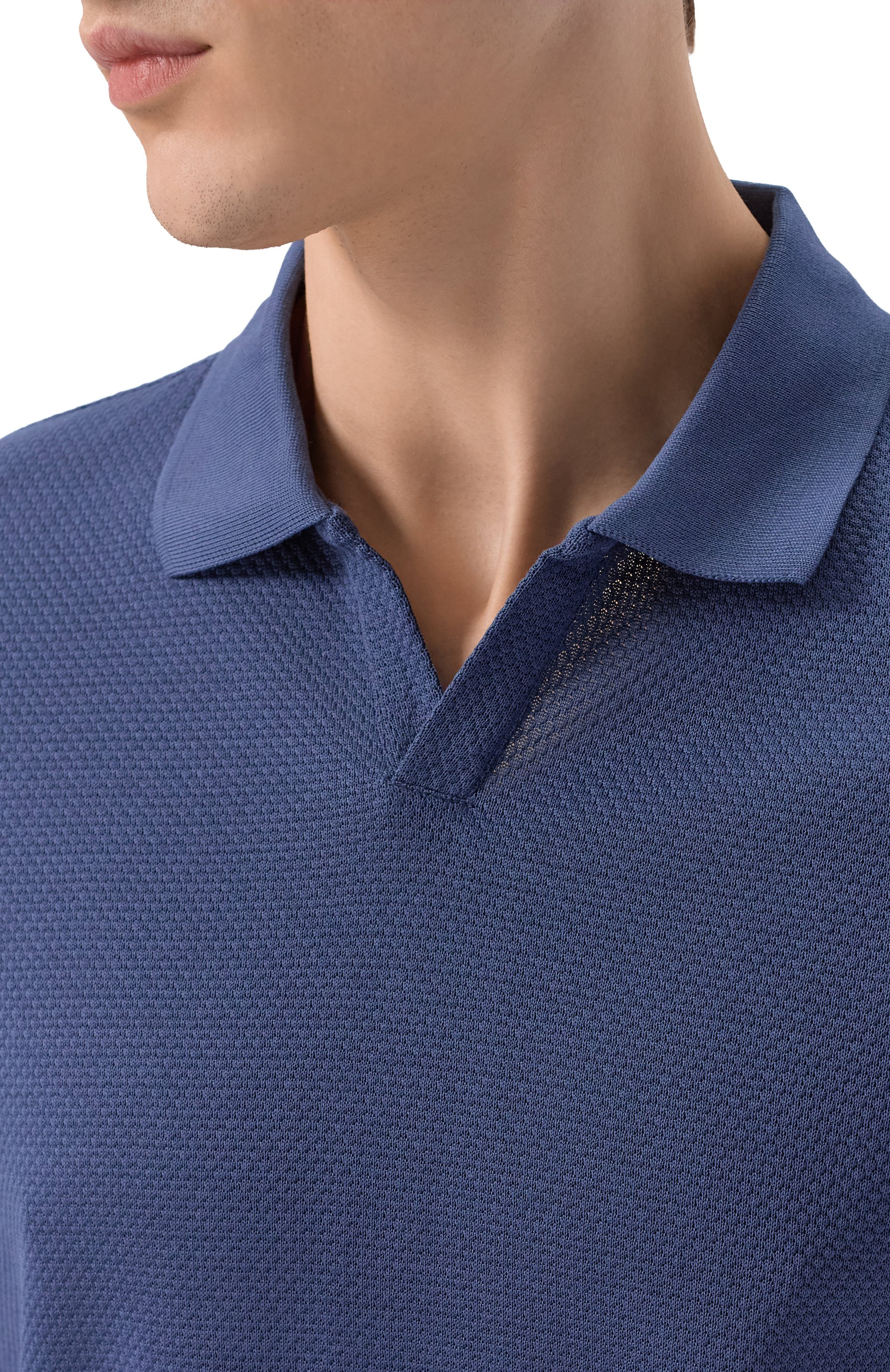 Хлопковое поло CORNELIANI, арт. 27G519/2725027, фото 5