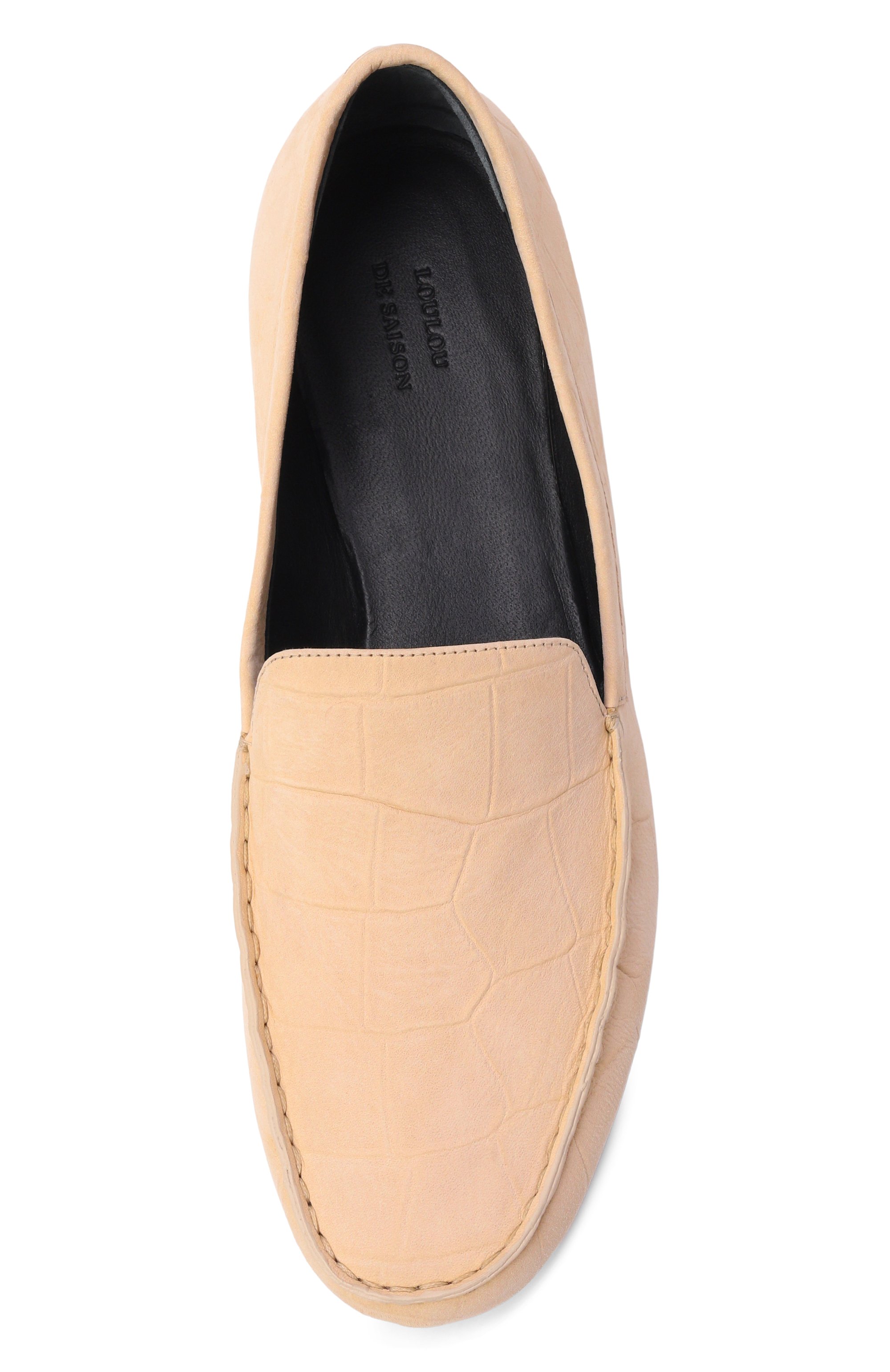 Замшевые лоферы pesaro LOULOU DE SAISON бежевого цвета по цене 66650 руб., арт. PESAR0, фото 6 Замшевые лоферы pesaro LOULOU DE SAISON, арт. PESAR0, фото 6