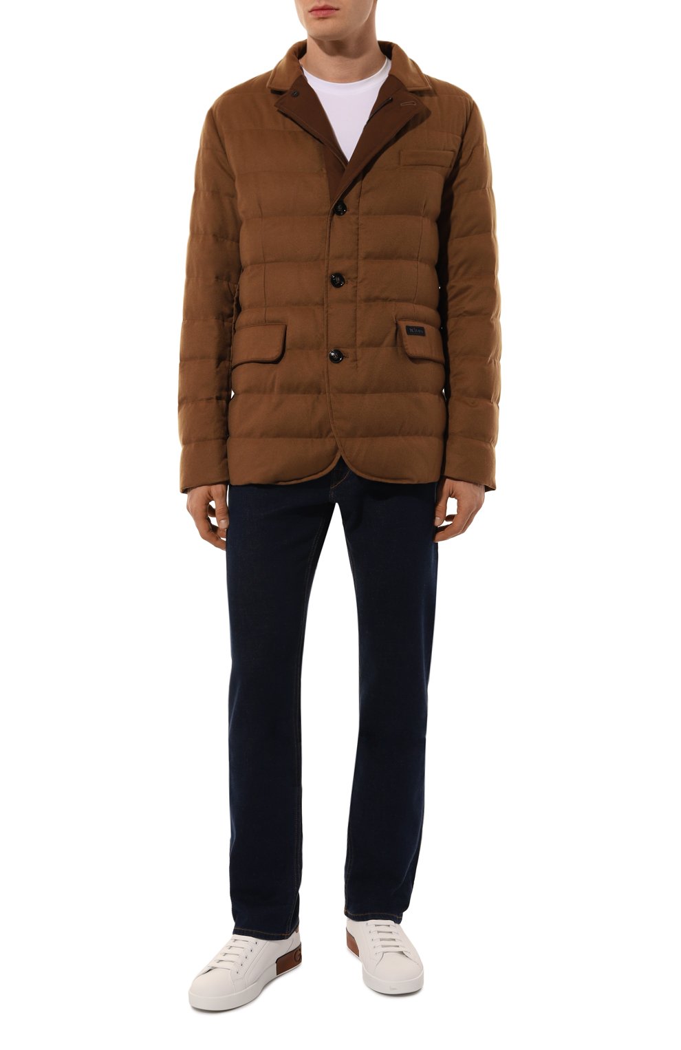 Кашемировая куртка KITON коричневого цвета по цене 679000 руб., арт. UW1910V0455F04, фото 2 Кашемировая куртка KITON, арт. UW1910V0455F04, фото 2
