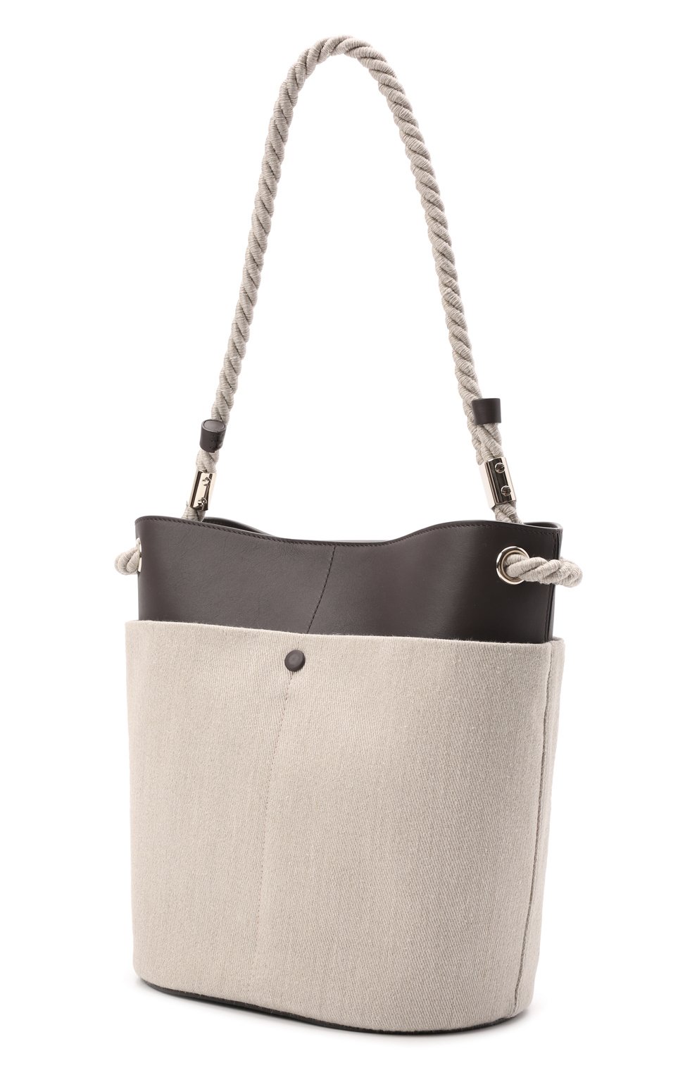 Сумка CHLOÉ кремового цвета по цене 205500 руб., арт. CHC22SS483G11, фото 4 Сумка CHLOÉ, арт. CHC22SS483G11, фото 4