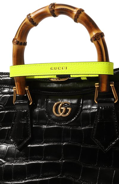 Сумка-тоут diana small из кожи аллигатора GUCCI, арт. 660195 EZINT, фото 3