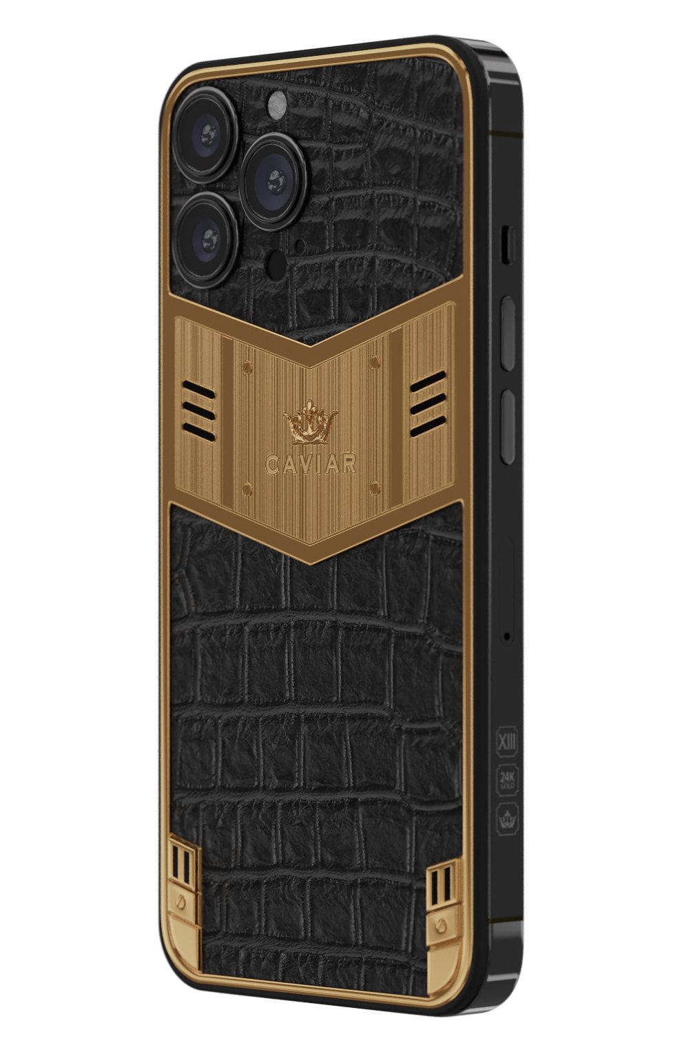 Caviar iphone 14 pro max 1tb victory alligator golg lines CAVIAR, арт. 120554_14max_1024, фото 3
