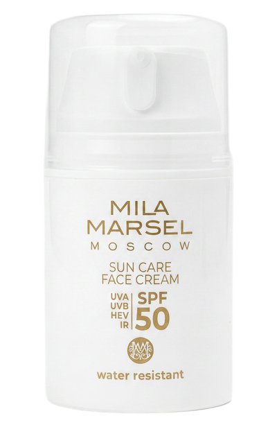 Женский увлажняющий солнцезащитный экран крем для лица spf 50 (50ml) MILAMARSEL, арт. 4630225093158