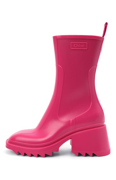 Резиновые ботильоны betty CHLOÉ, арт. CHC19W239G8, фото 3