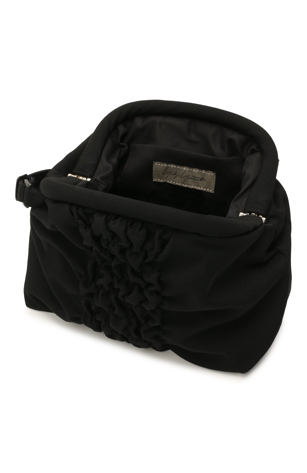 Сумка YOHJI YAMAMOTO черного цвета по цене 68250 руб., арт. ND-A01-100, фото 4 Сумка YOHJI YAMAMOTO, арт. ND-A01-100, фото 4